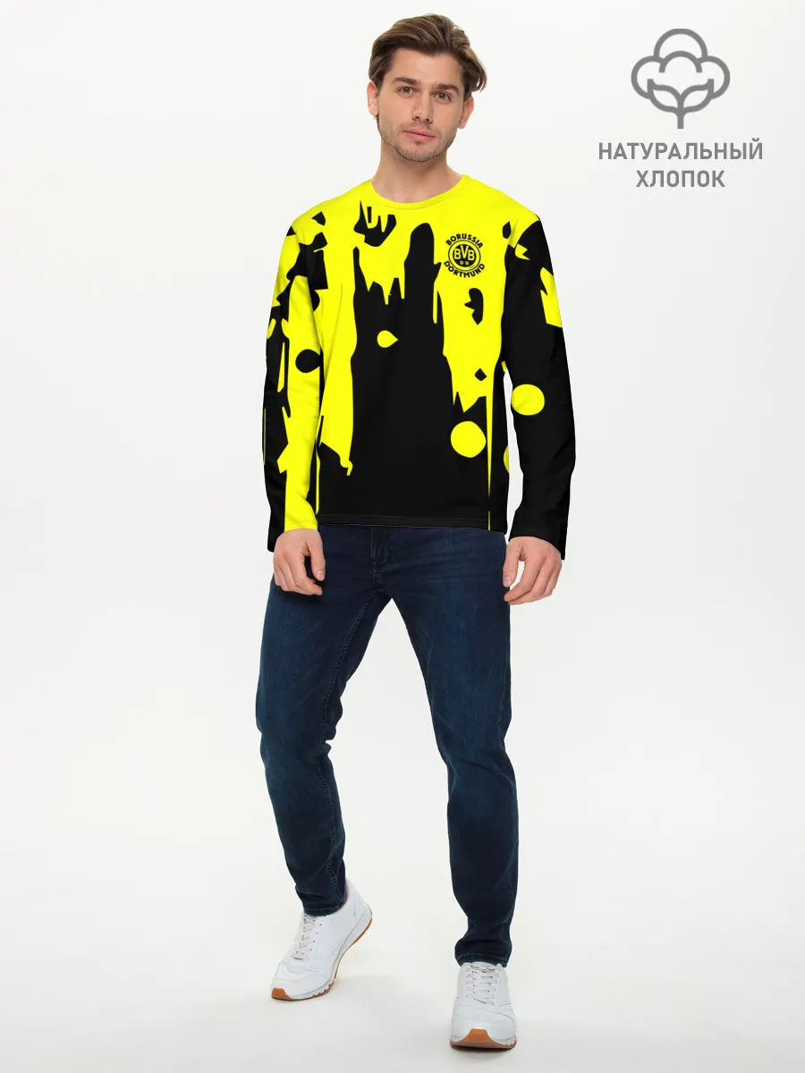 Мужской лонгслив базовый / FC Borussia