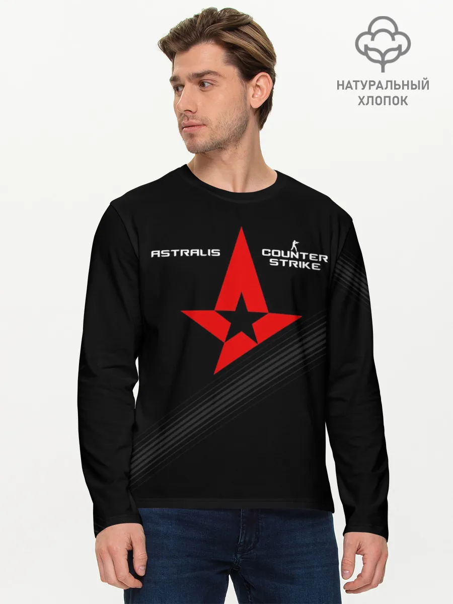 Мужской лонгслив базовый / ASTRALIS CS:GO