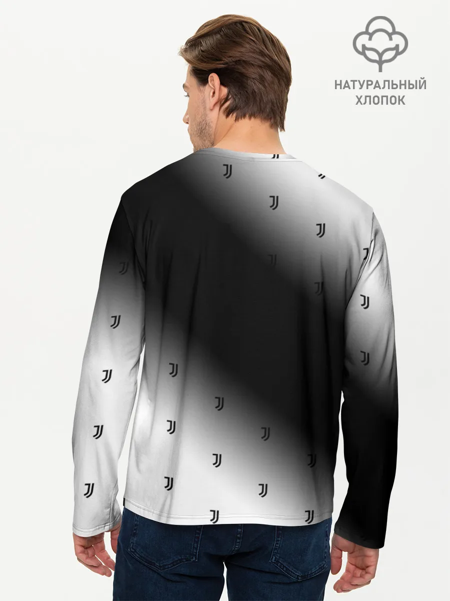 Мужской лонгслив базовый / JUVENTUS / ЮВЕНТУС