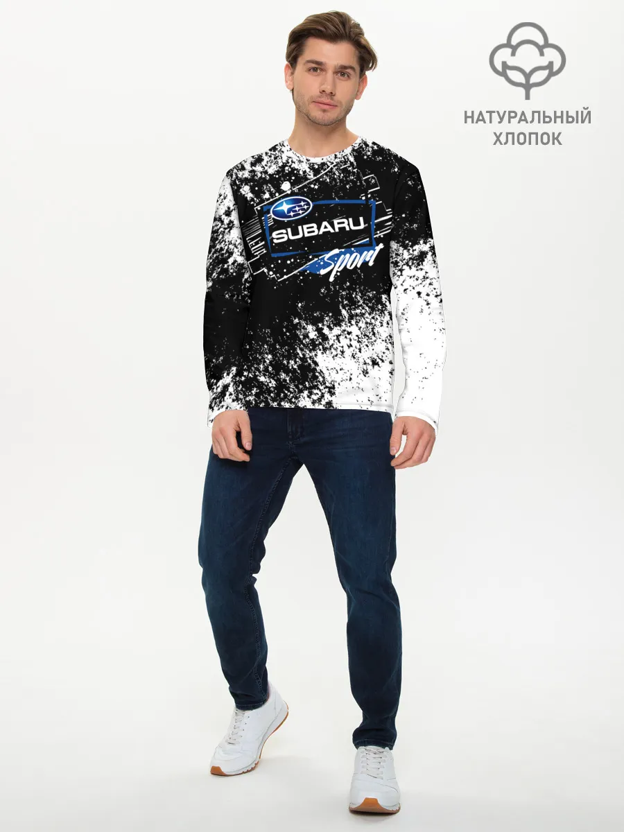 Мужской лонгслив базовый / SUBARU SPORT