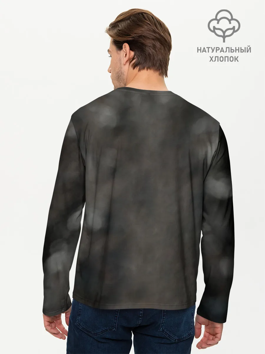 Мужской лонгслив базовый / Волк