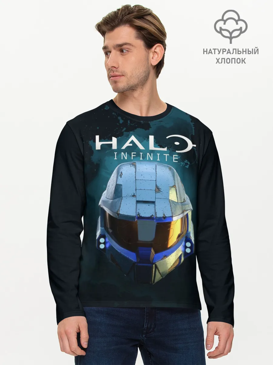 Мужской лонгслив базовый / Halo Infinite