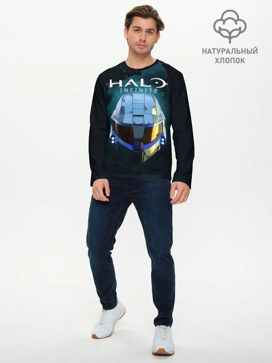 Мужской лонгслив базовый / Halo Infinite