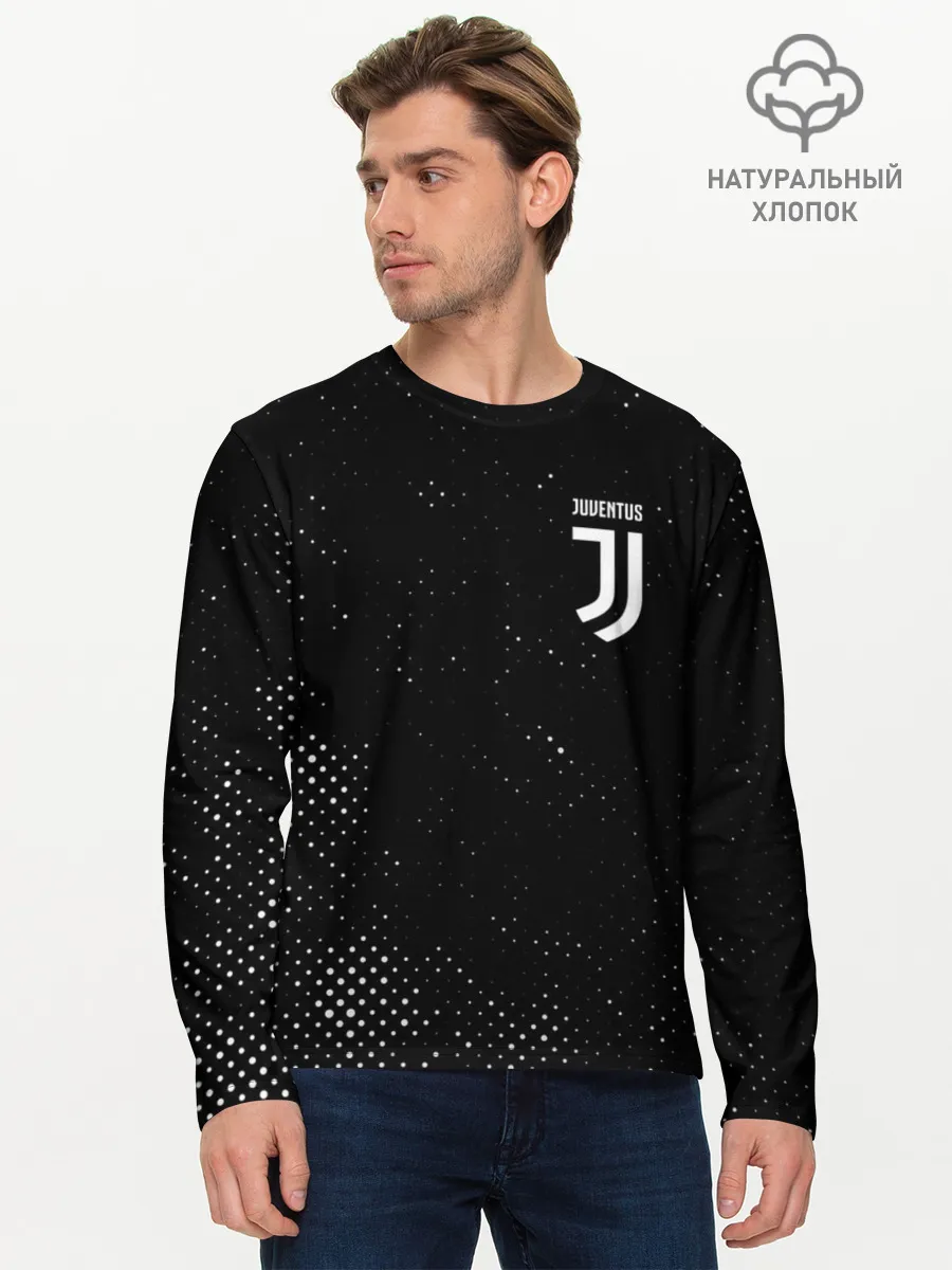 Мужской лонгслив базовый / JUVENTUS / ЮВЕНТУС