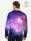 Мужской лонгслив базовый / Космические дали