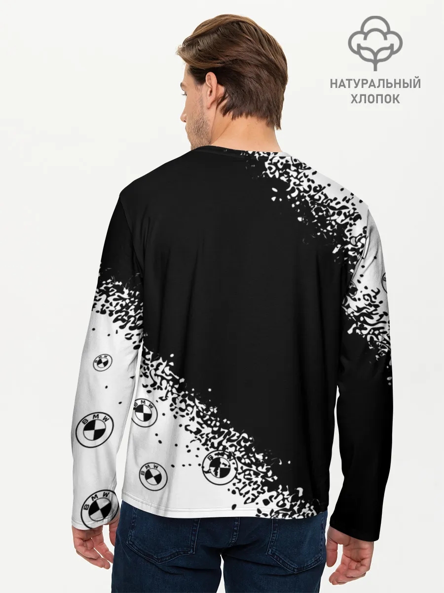 Мужской лонгслив базовый / BMW / БМВ