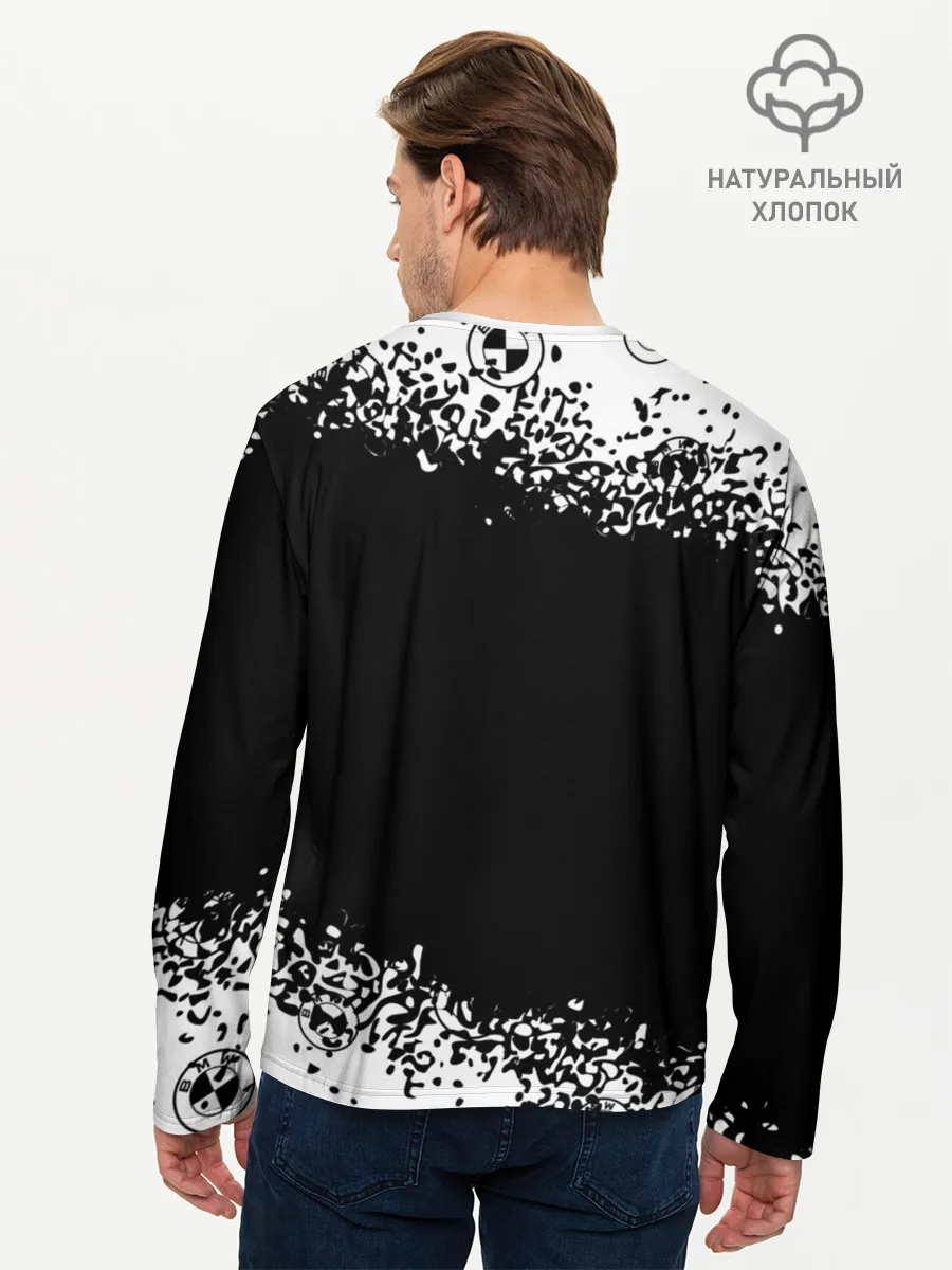 Мужской лонгслив базовый / BMW / БМВ