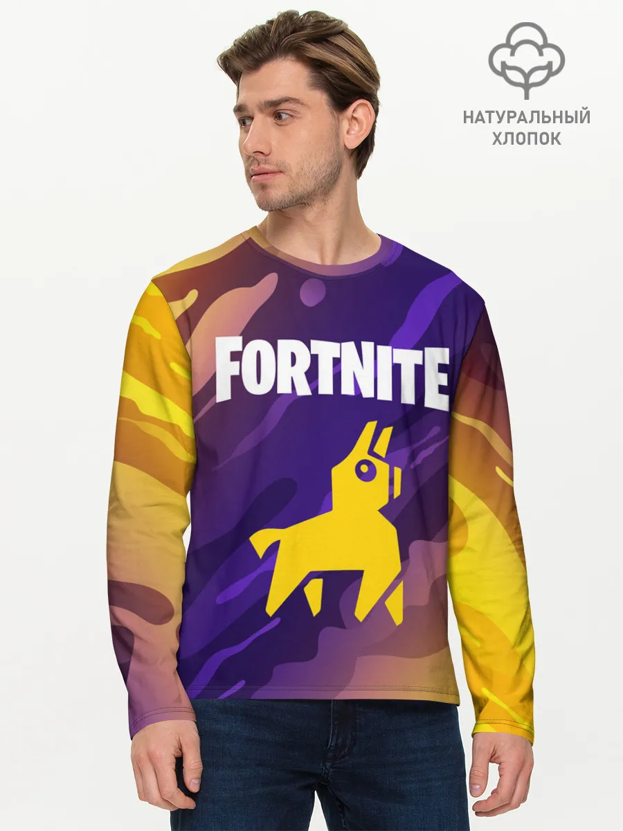 Мужской лонгслив базовый / FORTNITE / ФОРТНАЙТ