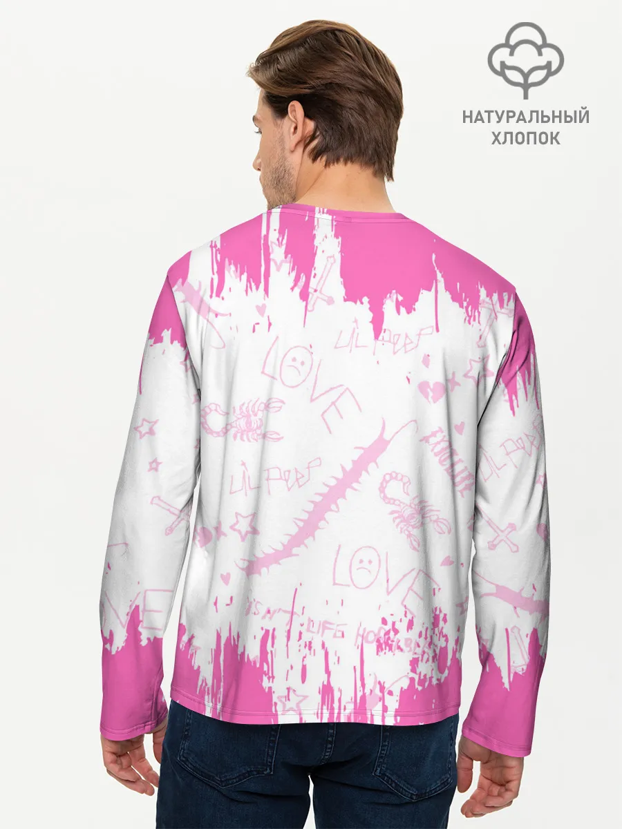 Мужской лонгслив базовый / LIL PEEP / ЛИЛ ПИП