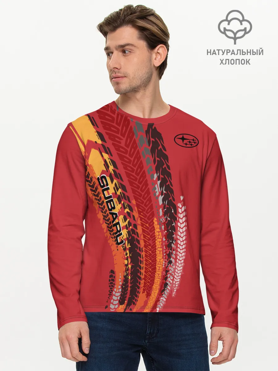 Мужской лонгслив базовый / SUBARU