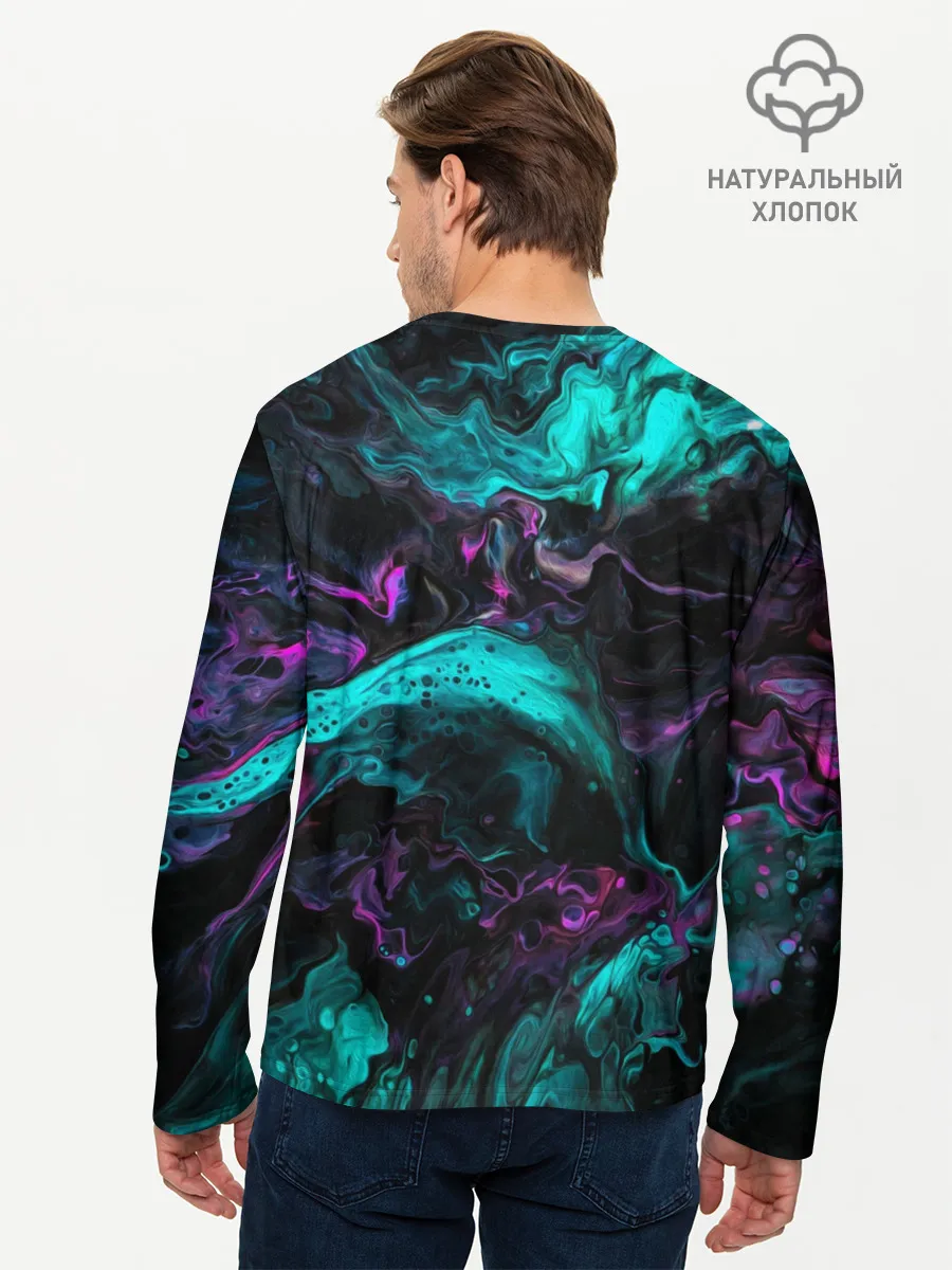 Мужской лонгслив базовый / ТЕКСТУРЫ
