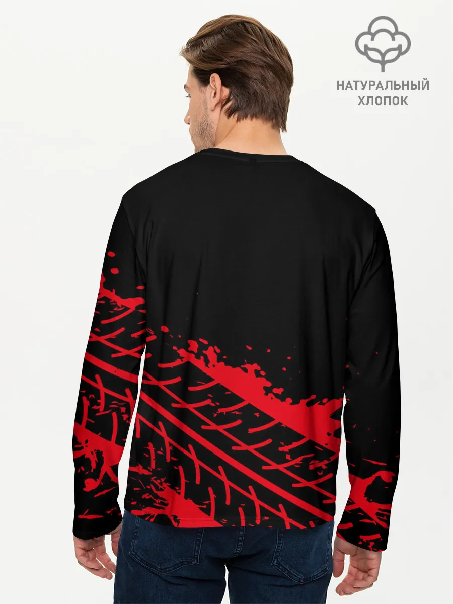 Мужской лонгслив базовый / HONDA / ХОНДА