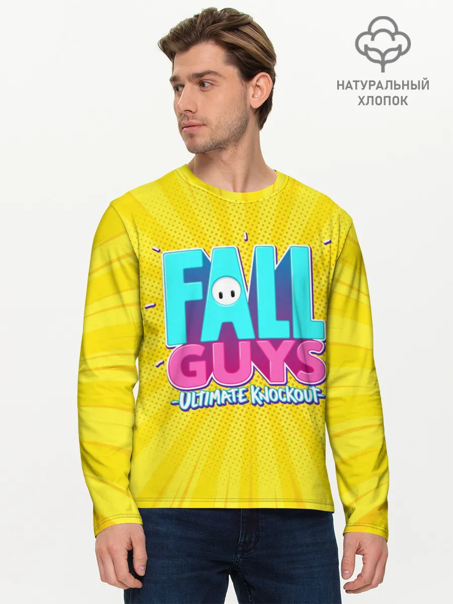 Мужской лонгслив базовый / Fall Guys