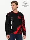 Мужской лонгслив базовый / HONDA / ХОНДА