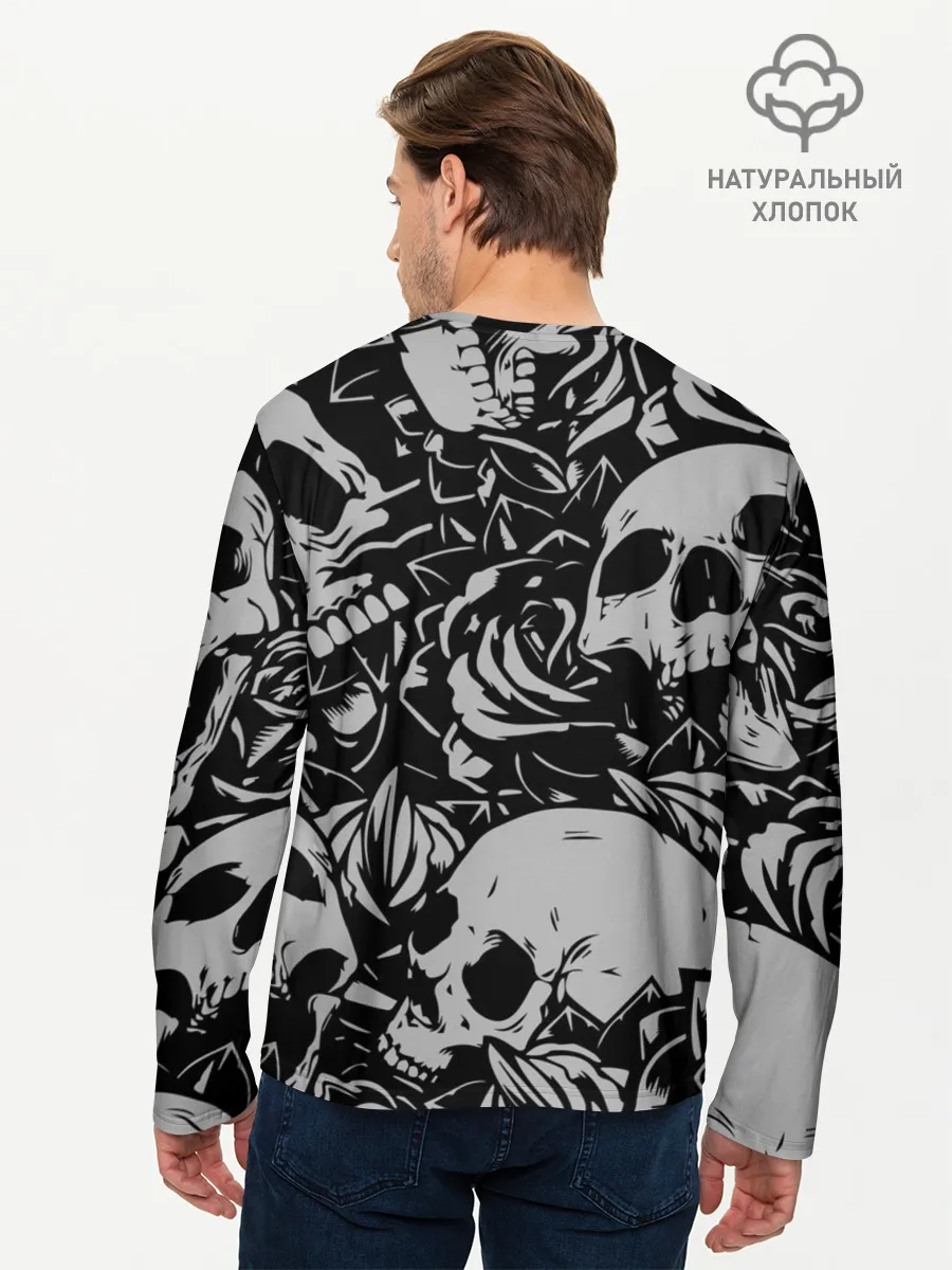 Мужской лонгслив базовый / Lil Peep