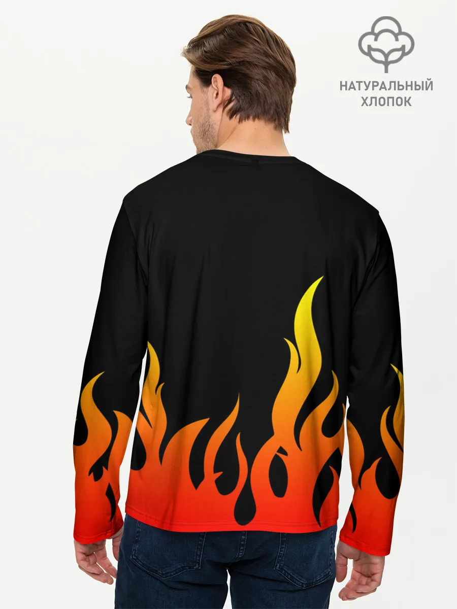 Мужской лонгслив базовый / Lil Peep