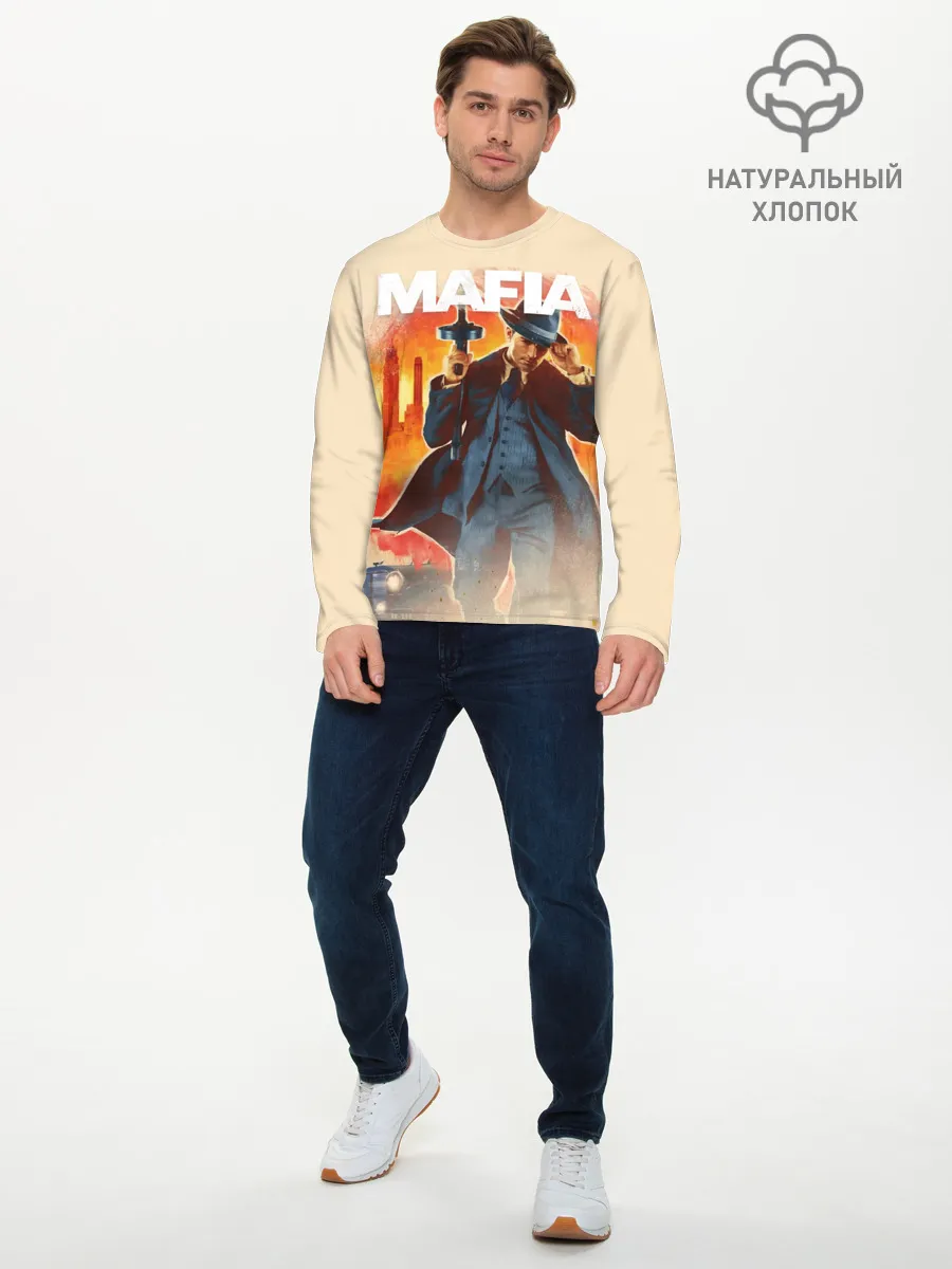 Мужской лонгслив базовый / Mafia