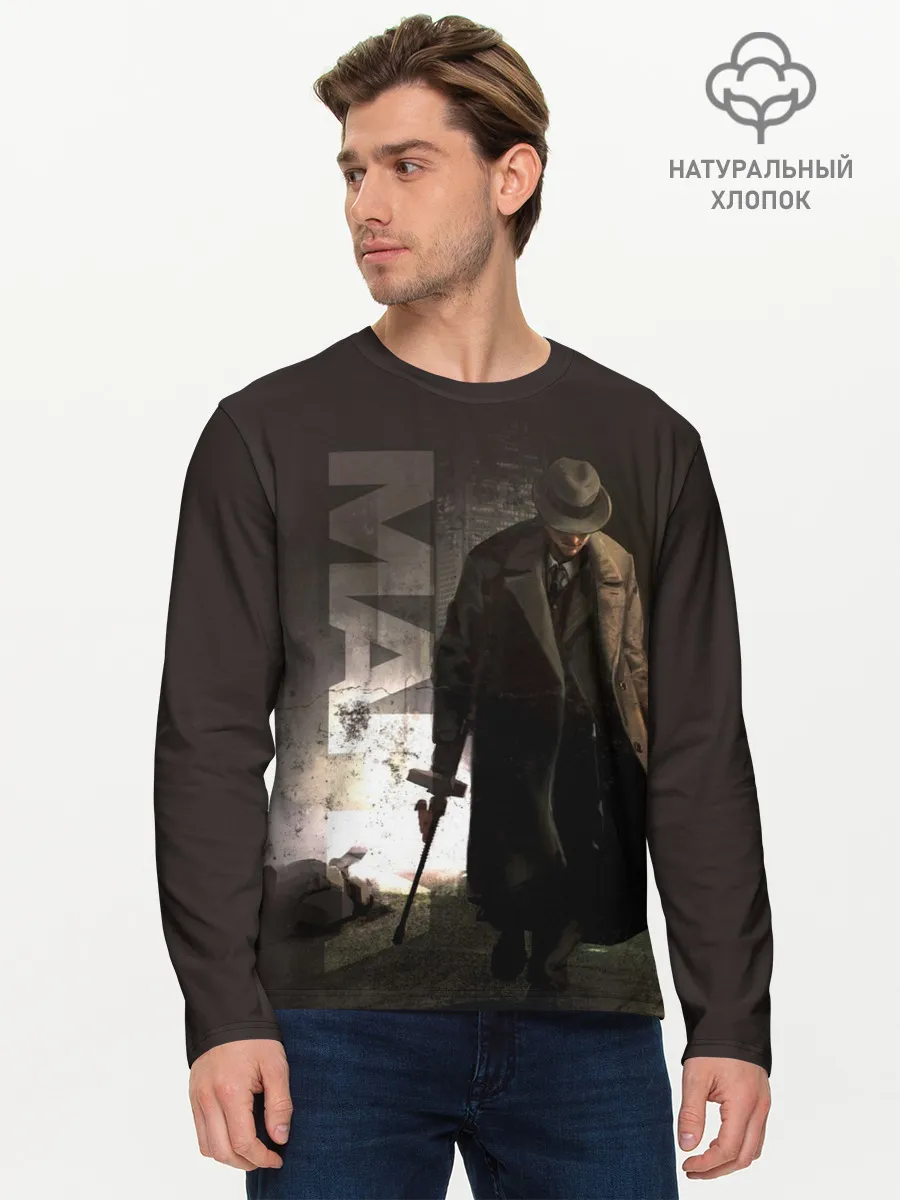 Мужской лонгслив базовый / Mafia