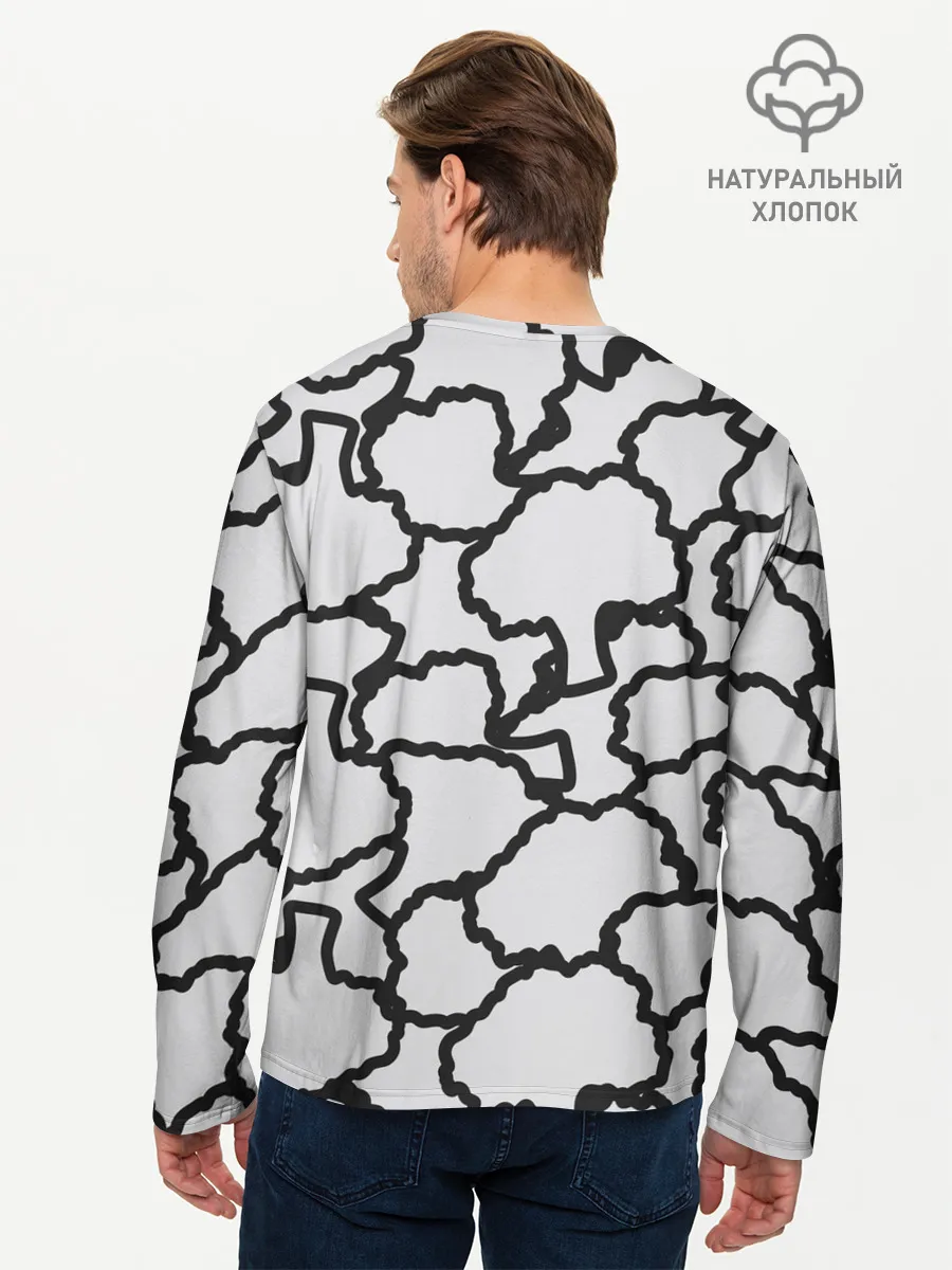 Мужской лонгслив базовый / БРОККОЛИ