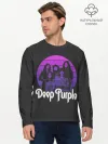 Мужской лонгслив базовый / Deep Purple