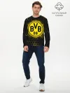 Мужской лонгслив базовый / Боруссия Дортмунд