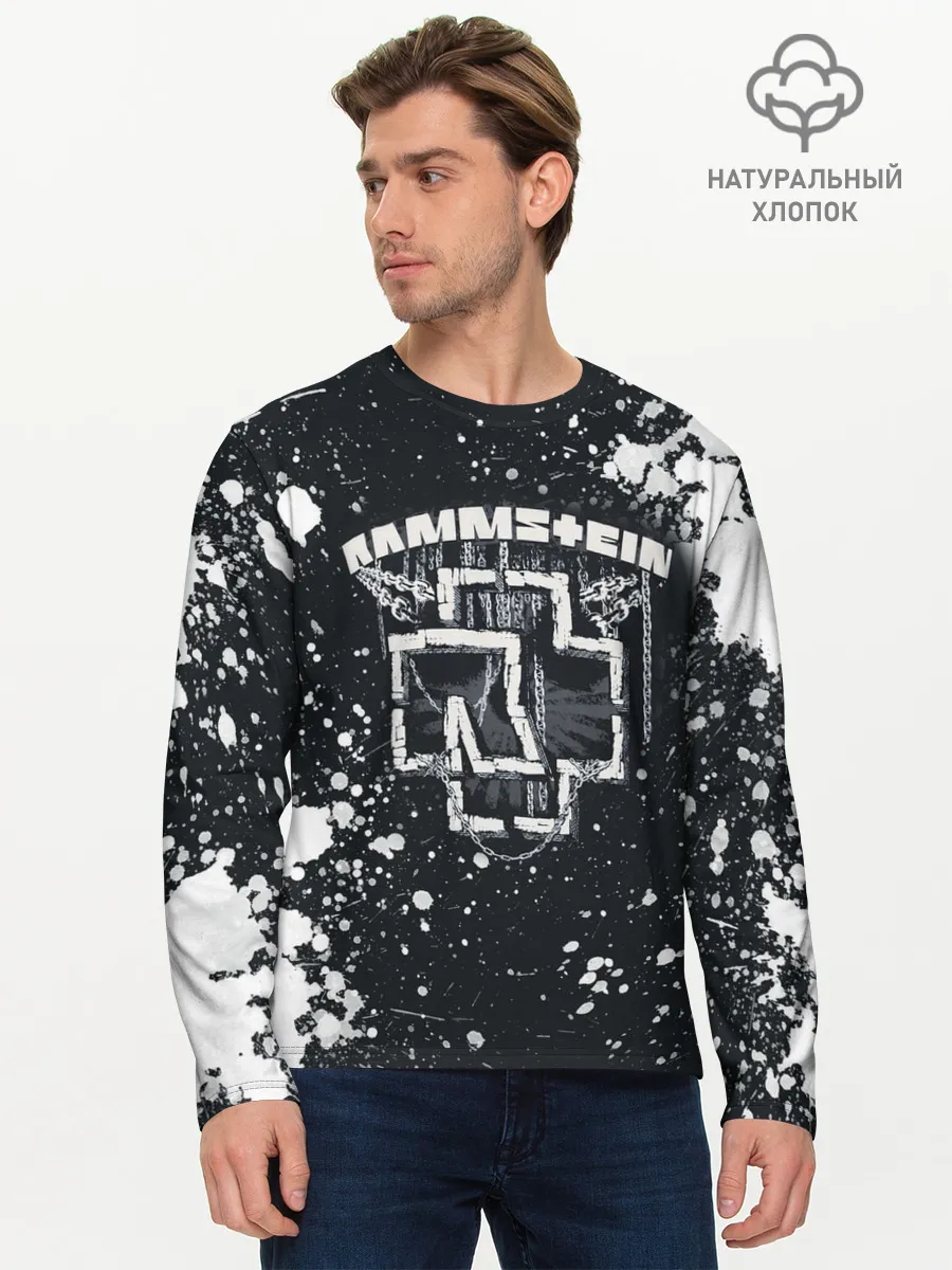 Мужской лонгслив базовый / RAMMSTEIN