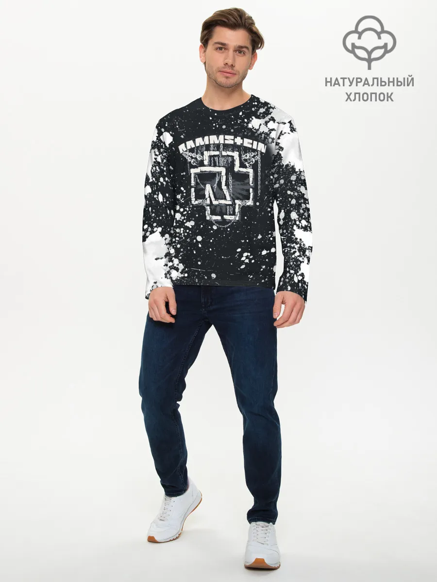 Мужской лонгслив базовый / RAMMSTEIN
