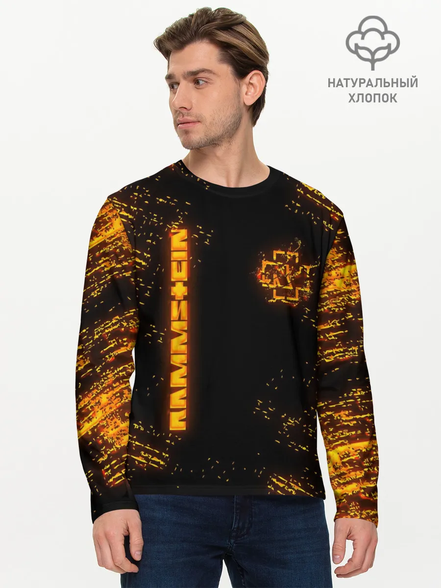 Мужской лонгслив базовый / RAMMSTEIN