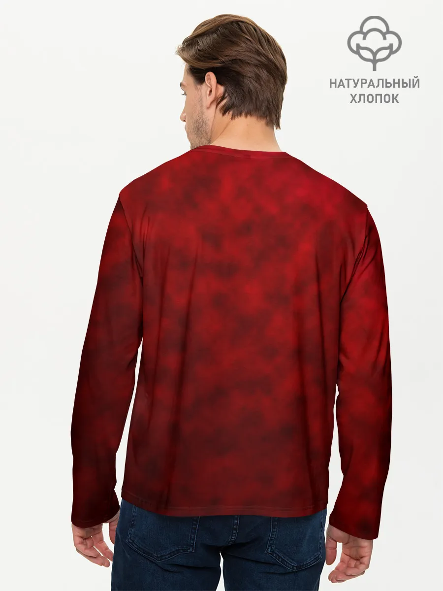 Мужской лонгслив базовый / Deep Purple