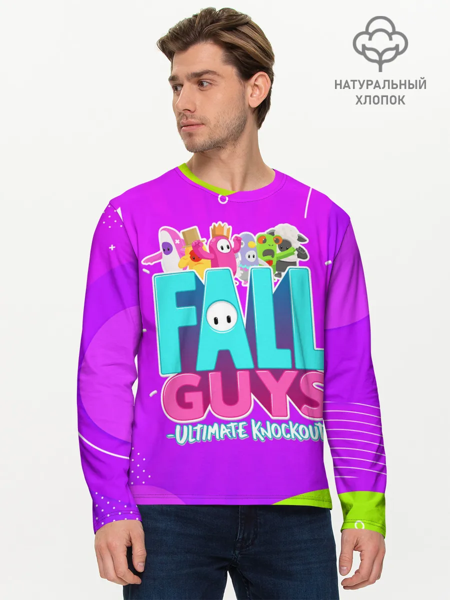 Мужской лонгслив базовый / Fall Guys