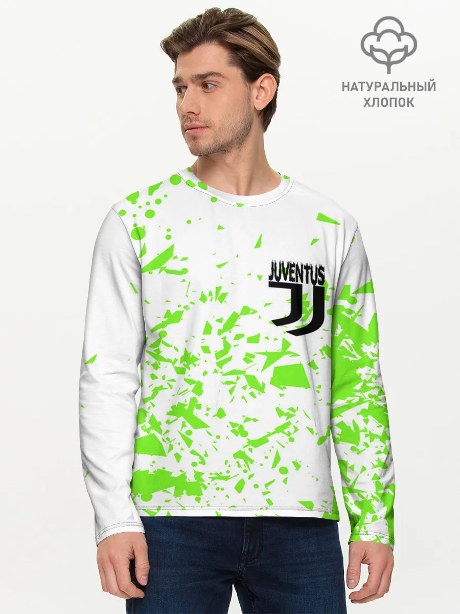 Мужской лонгслив базовый / JUVENTUS