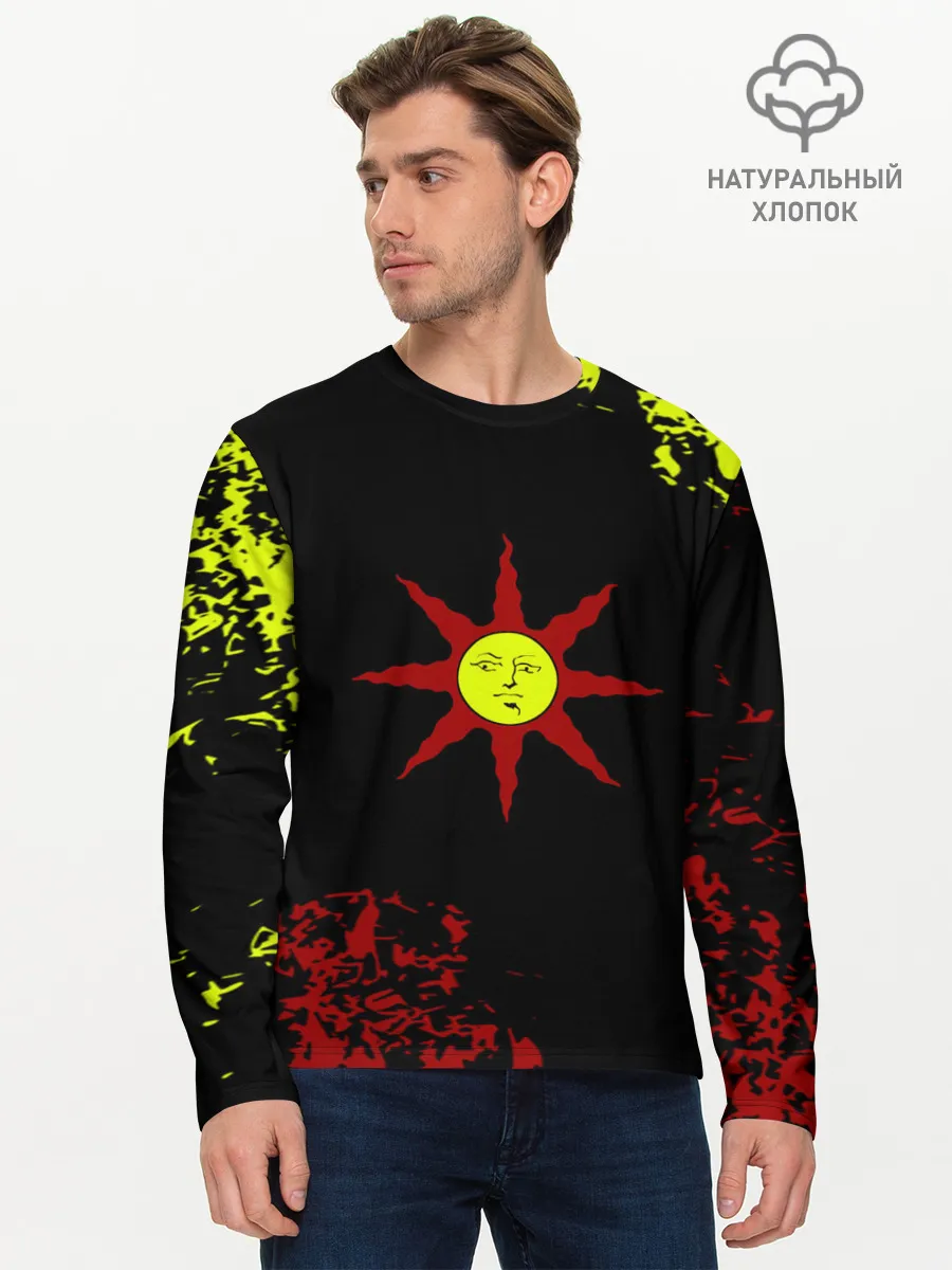 Мужской лонгслив базовый / Dark Souls