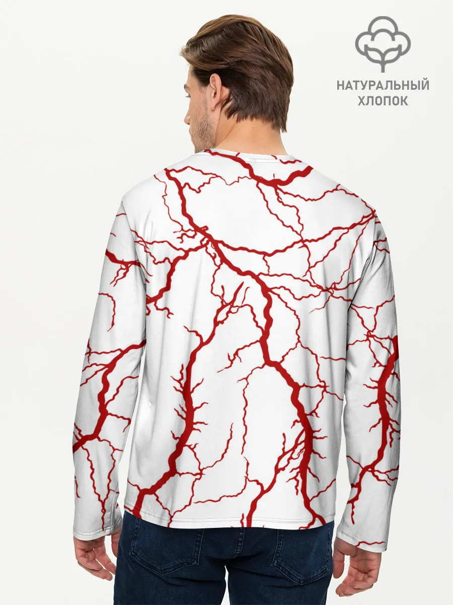 Мужской лонгслив базовый / Сосуды