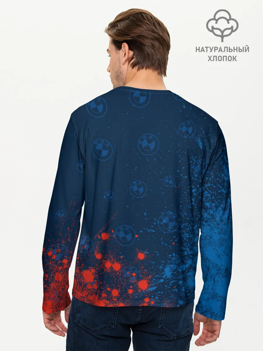 Мужской лонгслив базовый / BMW / БМВ