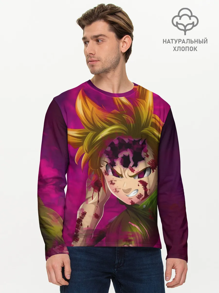 Мужской лонгслив базовый / Мелиодас