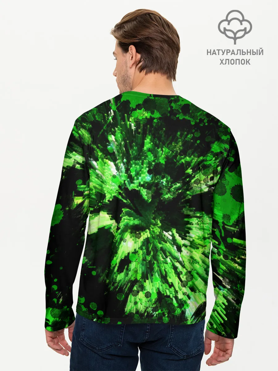 Мужской лонгслив базовый / Minecraft / Майнкрафт