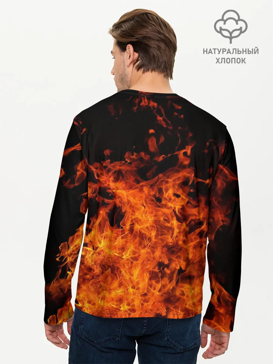 Мужской лонгслив базовый / RAMMSTEIN