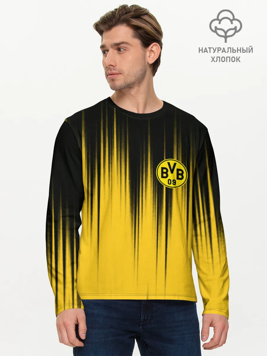 Мужской лонгслив базовый / Borussia