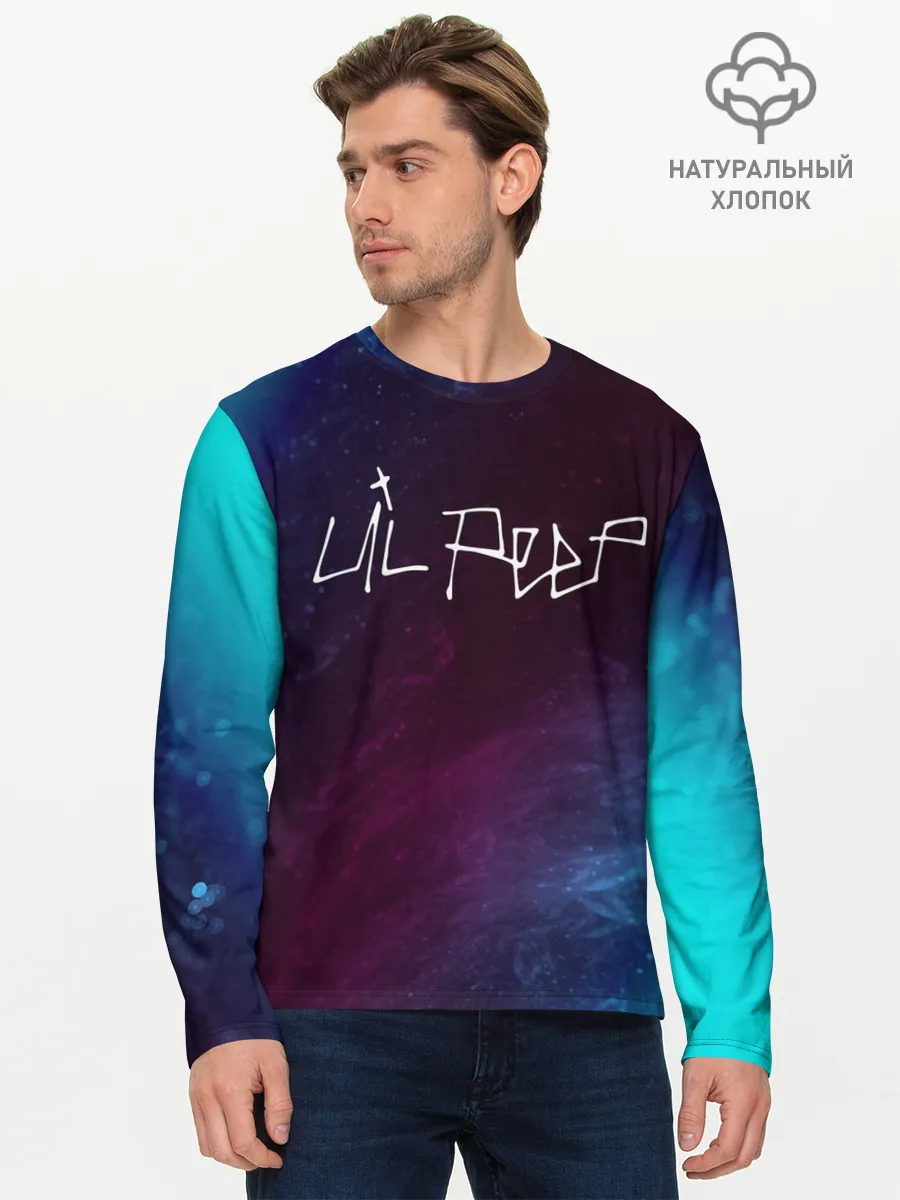 Мужской лонгслив базовый / LIL PEEP / ЛИЛ ПИП