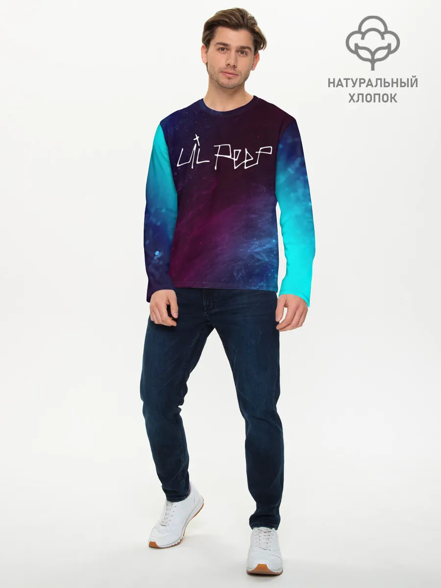 Мужской лонгслив базовый / LIL PEEP / ЛИЛ ПИП