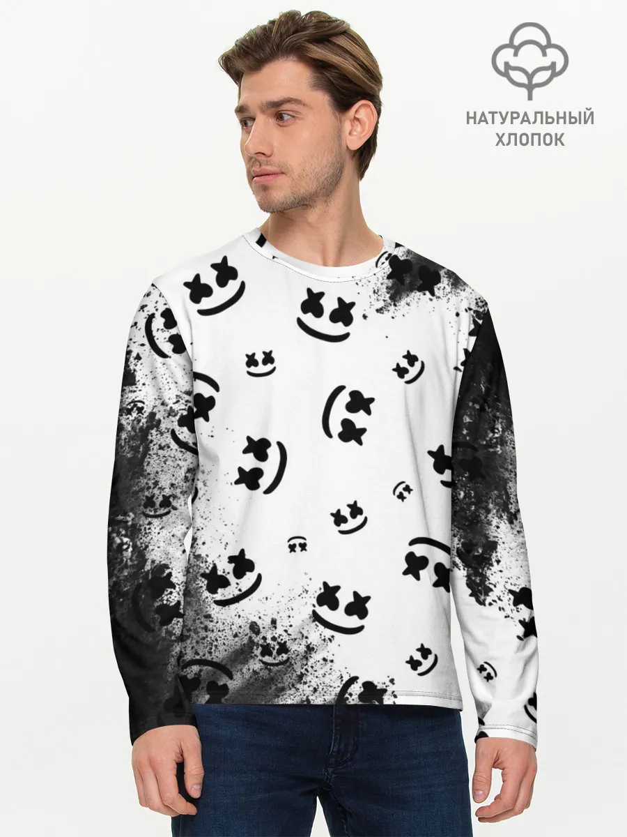 Мужской лонгслив базовый / MARSHMELLO / МАРШМЕЛЛОУ