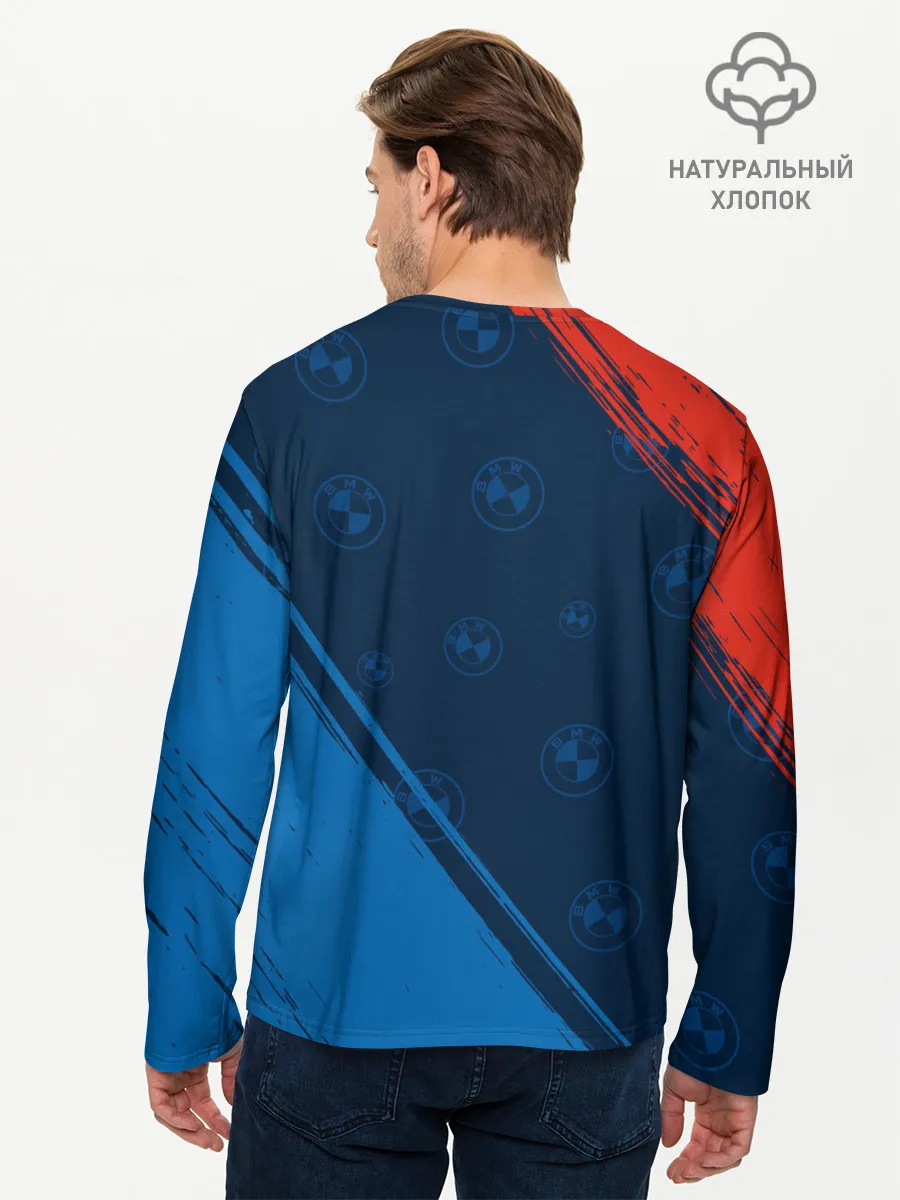 Мужской лонгслив базовый / BMW / БМВ