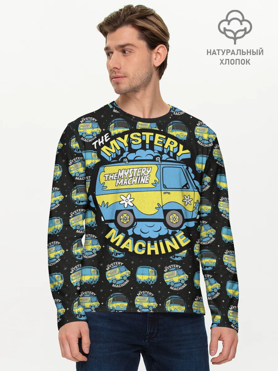 Мужской лонгслив базовый / Mystery Machine
