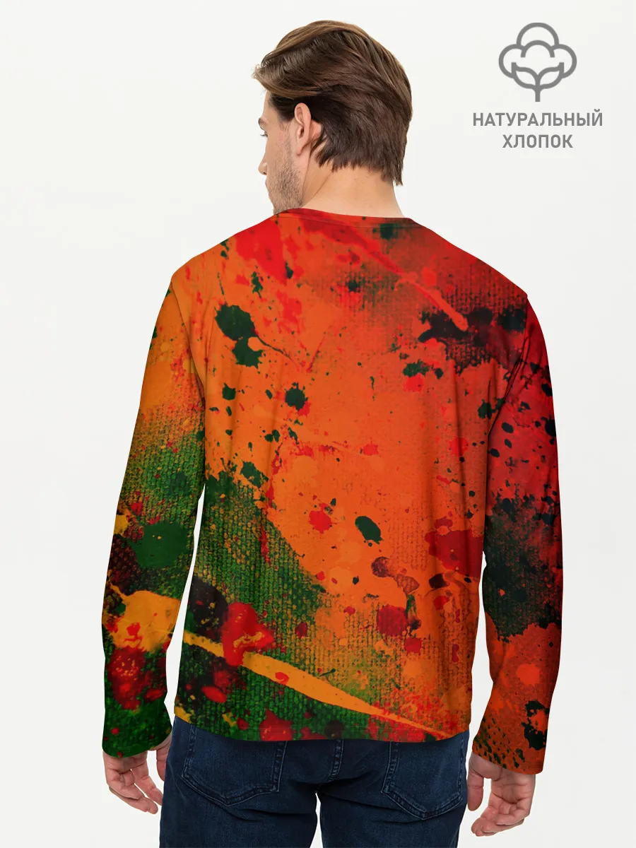 Мужской лонгслив базовый / HONDA / ХОНДА