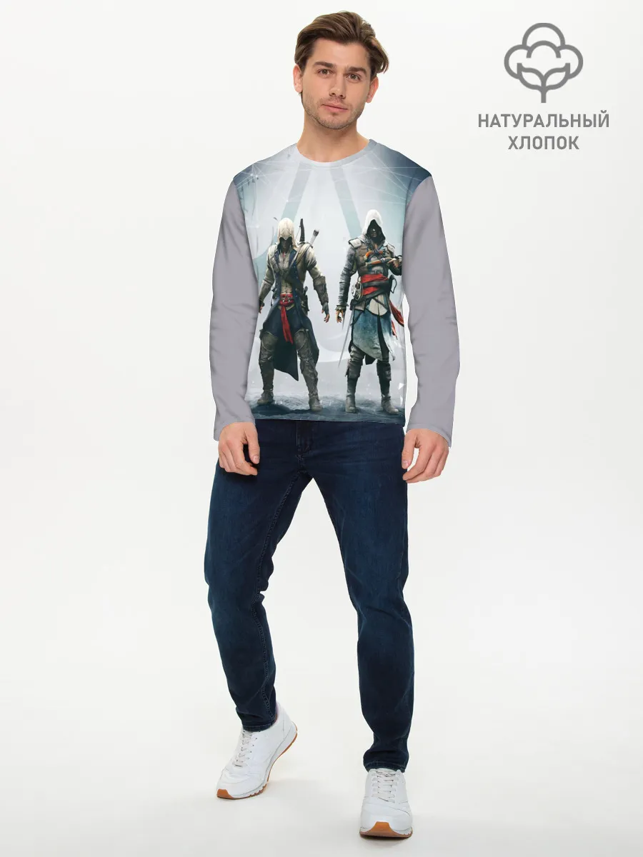 Мужской лонгслив базовый / ASSASSINS CREED