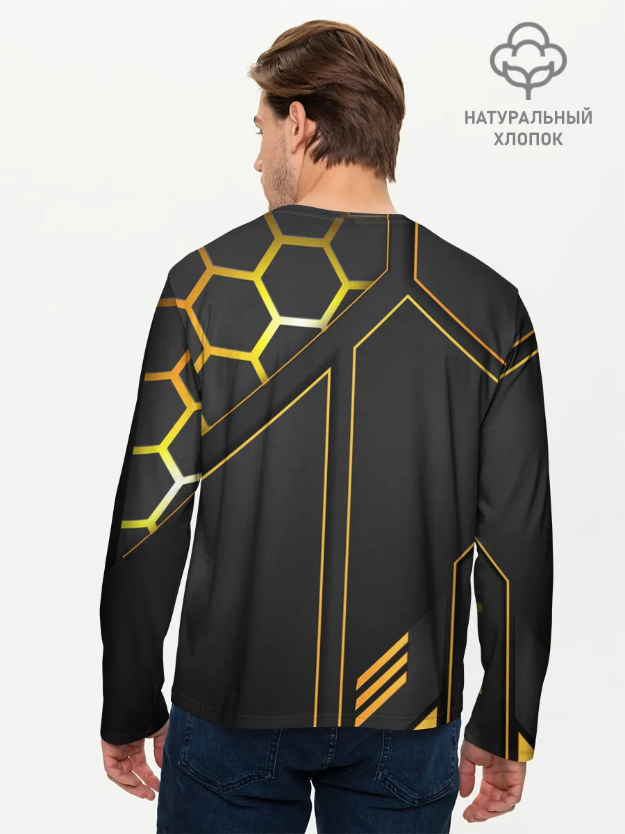 Мужской лонгслив базовый / Lamborghini