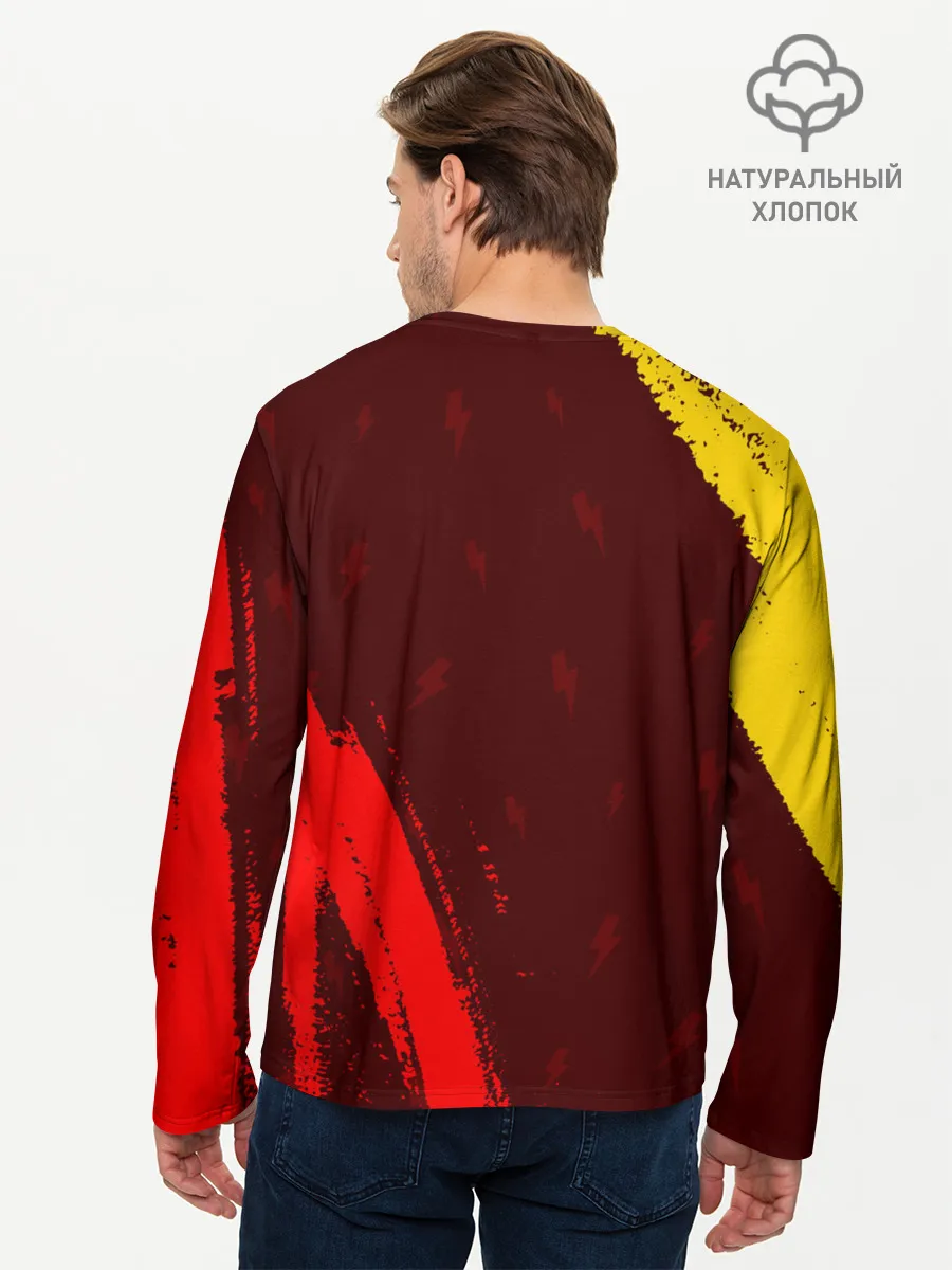 Мужской лонгслив базовый / AC DС