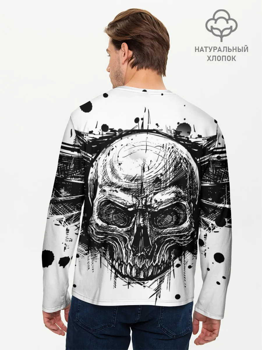 Мужской лонгслив базовый / Metallica