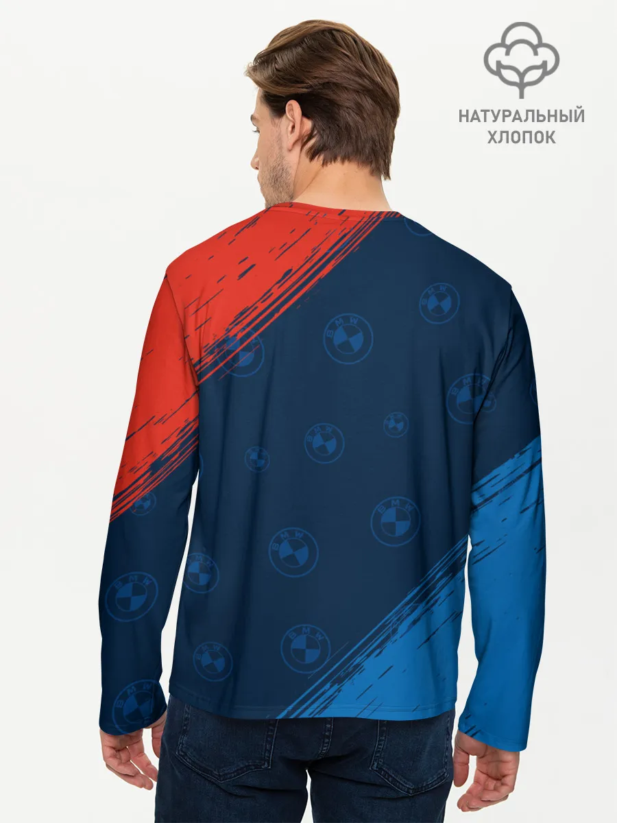 Мужской лонгслив базовый / BMW / БМВ