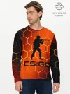 Мужской лонгслив базовый / CS GO | КС ГО